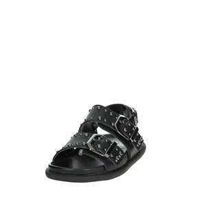 Sandali piatti neri da ragazza Cult Girls' T-284 con fibbia, calzature estive - Product Image 6