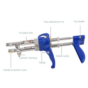 0.<span class=keywords><strong>1cc</strong></span>-<span class=keywords><strong>1cc</strong></span> Ống ThủY Tinh Dụng Cụ Thú Y Ống Tiêm Thép Ống Tiêm Vắc-xin Thú Y Ống Tiêm Kim Loại Liên Tục - Product Image 2