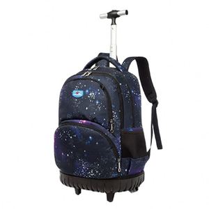 Free sample Kids' Rolling Wheeled <b>Backpack</b> with Big <b>Wheels</b> and Fashion Trolley Boys' School Trolley Bag, 3 Piece Set - Product Image 6