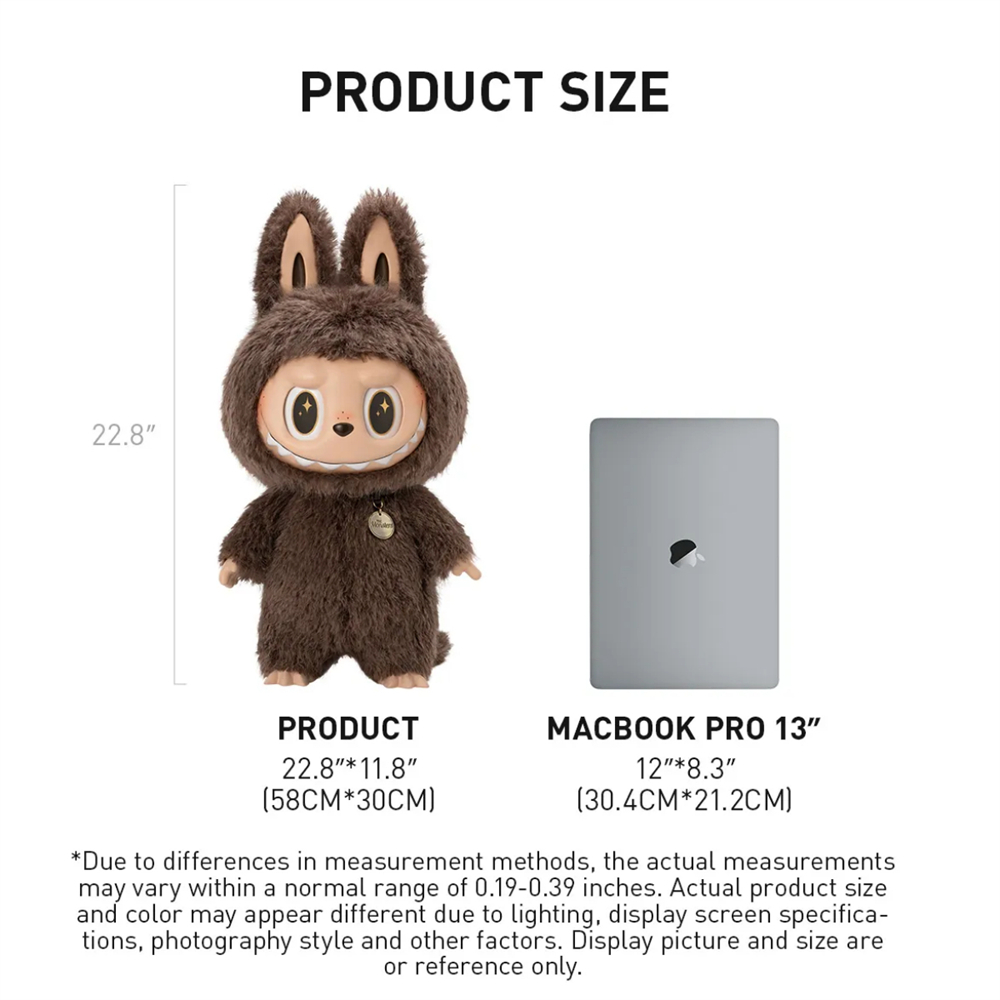 100% Authentic POP MART Labubu Plush Doll - Zimomo I Found You