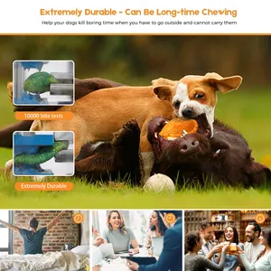 Lustige interaktive schwere Natur kautschuk Neuankömmling Haustier Hund Kau spielzeug für aggressive Kauer Hund