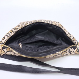 RTS Étanche Nylon Jumbo Imprimé Taille Bum Sac Fanny Pack Sangle Réglable Fermeture Éclair Ceinture Sac Voyage Magique Léopard Fanny Pack - Product Image 4