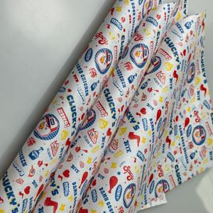 Papel Profesional Antigrasa y Antihumedad de 40g, Efectivo para Envolver Alimentos Grasosos, Hamburguesas, Película de PE Impresa que Previene Manchas de Aceite - Product Image 6