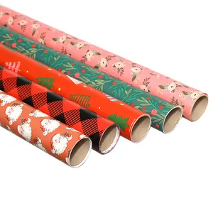 Wholesale Flavored Rolling Paper Colores Flower Wrapping Paper Set with Custom Logo
