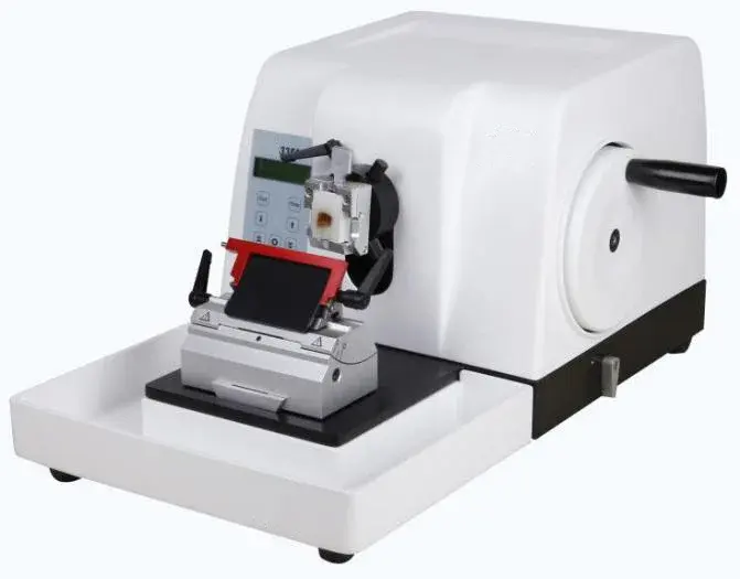 Tissue Microtome semi automatic Rotary Microtome Section Thickness Setting Range 0-60um