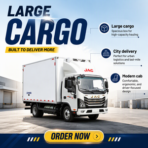 Camion frigorifique JAC à double alimentation (huile et vapeur) pour le <span class=keywords><strong>transport</strong></span> logistique à chaîne du froid à des fins spécifiques. - Product Image 1