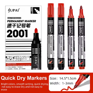 Thấp moq dầu dựa trên đánh dấu màu đen thấp mùi lớn đầu hậu cần bút nhanh khô không xóa được không thấm nước vĩnh viễn đánh dấu - Product Image 5