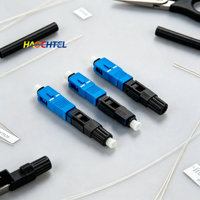 high stability ftth access network optical cable end fitting HC01 a 60mm UPC HX SC UPC fiber optic fast connector