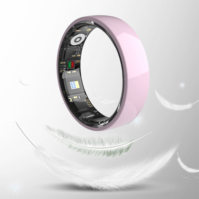 Sleep Monitor Smart Ring NFC Smart Ring Fitness Tracker Touch Screen Alarm Clock Smart Rings Health tracker Ios Blood Pressure