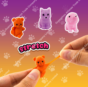 10 Styles de Jouets Extensibles Mignons : Lapin, Chat, Chien, Ours – Super Mini Animaux à Presser – Cadeau pour Enfants - Product Image 4