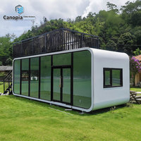 Capsule spatiale créative, cabine de voyage, camping sauvage, maison mobile, B&B, hôtel, bureau, maison d'activités intégrée