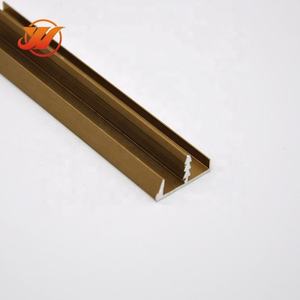 Usine en gros bas <span class=keywords><strong>prix</strong></span> 6061 6063 profilés en aluminium de barre en T de décoration de meubles antidérapants personnalisés - Product Image 5