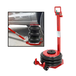 Gato neumático de aire de triple bolsa Karjoys de hierro de alta resistencia de 5 toneladas con mango, altura máxima de 400 mm, carrera de 40 cm/48 cm, 1 año de garantía para mantenimiento - Product Image 3