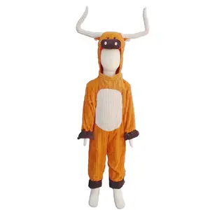 Kinderen Anime Cosplay Koe Kostuum Voor Kids Kostuum Animal Pyjamas Kid Prestaties Slijtage