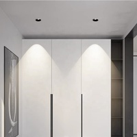 Ventes chaudes - Downlight encastré LED COB en aluminium, boîtier métallique, pour usage intérieur dans les hôtels, 85-265V AC, garantie de 2 ans