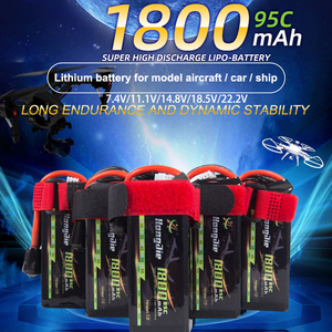Fábrica 803480 1800mah 95c 3s, para carrinho de brinquedo rc dublê, helicóptero, bateria de lítio 11.1v - Product Image 3