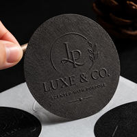 Etiquetas de Vinilo con Logotipo en Relieve Personalizadas de Lujo, Ecológicas, para Envases de Champú, Lápiz Labial y Perfume