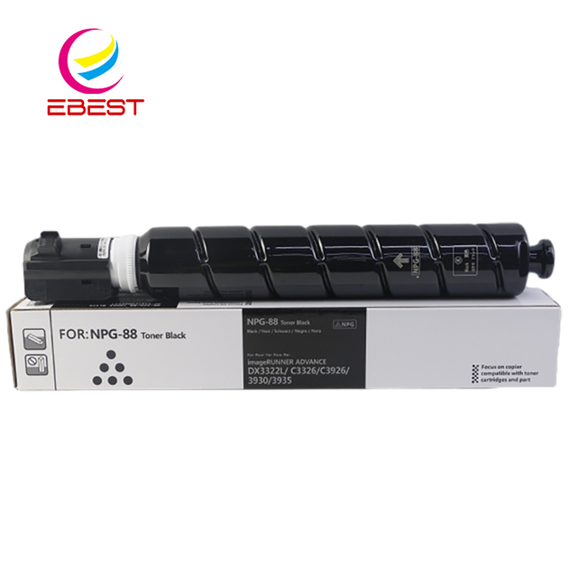EBEST New Compatible NPG88 GPR66 C-EXV64 for Canon ImageRUNNER ADVANCE C3926/C3930/C3935/C3922 Copier Toner Cartridge