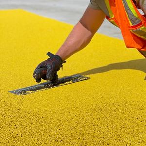 Adhésif polyuréthane (PU) pour revêtements <span class=keywords><strong>de</strong></span> sol sportifs en caoutchouc, colle respirante EPDM SBR pour pistes <span class=keywords><strong>de</strong></span> course et sentiers athlétiques - Product Image 5