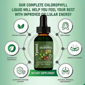 Private Label Chlorophyll Drop Drink Boost Immunity Detoxification Promotes <b>Liver</b> Function - Product Image 3