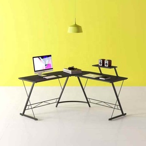 Gedo Bán Buôn Tùy Chỉnh Nhà Văn Phòng L Hình Sợi Carbon Bảng Top PC Trò Chơi Bảng Đứng Bàn Máy Tính Bàn Góc Bàn Cho 2 Người - Product Image 6
