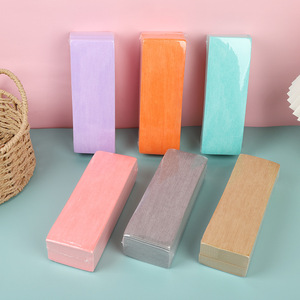 แผ่นแว็กซ์กำจัดขนรูปสี่เหลี่ยมผืนผ้า ยี่ห้อ <span class=keywords><strong>Veet</strong></span> ขายดี สำหรับกำจัดขนบนใบหน้า ผ้ามัสลินสำหรับแว็กซ์กำจัดขน แผ่นแว็กซ์กำจัดขน อุปกรณ์ทำเล็บ - Product Image 1