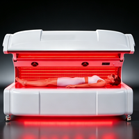 Lit de luminothérapie rouge pour tout le corps, thérapie de photobiomodulation avec plusieurs longueurs d'onde OEM ODM