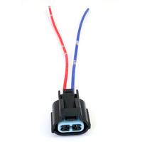 Jepart DJ7023C-2.8-21 Faisceau de câblage automobile étanche pré-câblé, coque en nylon, contact en cuivre, connecteur de fil LED pour voiture, pièces en ABS et PC