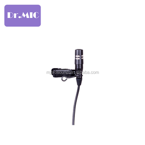 Xách tay có dây Lavalier Microphone với cổ áo Clip phỏng vấn Mic giảm tiếng ồn với 1m cáp cho hệ thống không dây - Product Image 3