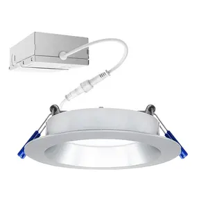 Lanbot jason ETL 4 inch 12W 5CCT 120V/277V Dimmable recessed round led spot down light led spotlight downlight 20w