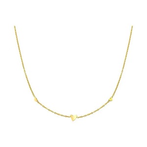 2025ลดกระหน่ำสร้อยคอจี้สเตนเลสสตีลคุณภาพสูงเครื่องประดับสร้อยคอรูปหัวใจประดับด้วยกระดูกไหปลาร้าชุบทอง18K - Product Image 6