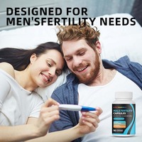 Capsules de Fertilité Masculine OEM Homme : Soutien à l'Équilibre Hormonal, Régulation et Optimisation du Nombre et de la Mobilité des Spermatozoïdes – Compléments Herbales