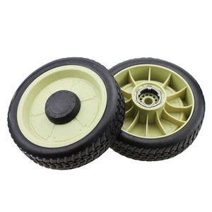 Durable 7-3/4 ''autopropulsé 42810-VJ9- 000 pour <span class=keywords><strong>roue</strong></span> <span class=keywords><strong>de</strong></span> <span class=keywords><strong>tondeuse</strong></span> arrière en caoutchouc <span class=keywords><strong>honda</strong></span> HRJ216 - Product Image 1