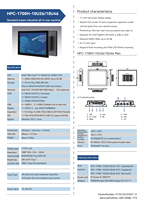 17 Zoll Industrie-All-in-One-Touchcomputer Intel 10. Generation Core I7/i5 DDR4 LCD IP65 Wasserdicht SSD/HDD-Speicher 3 Jahre Garantie