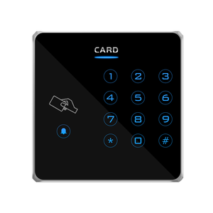 Новый ультратонкий считыватель карт доступа с подсветкой ABS, Wiegand26/34, <span class=keywords><strong>RFID</strong></span> 13.56 МГц, для контроля доступа и считывания смарт-карт - Product Image 1