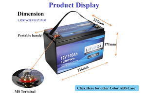 Pin Lithium Iron Phosphate (LiFePO4) OEM ODM <span class=keywords><strong>12V</strong></span> 12.8V 100Ah, bộ pin 24V 120Ah 200Ah 300Ah cho dụng cụ điện - Product Image 4