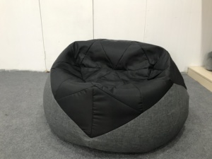 Al Aire Libre 400D Oxford + Faux Linen Beach Round Bean Bag Tumbona - Product Image 5