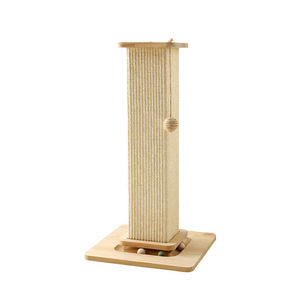 Pequeño rascador para gatos con forma de columna romana, tabla rascadora de sisal, poste rascador resistente al desgaste y que no suelta fibra, divertido y - Product Image 5