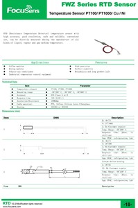 Chine Fournisseur En Acier Inoxydable Haute Température Capteur Sonde Industrielle Rtd <span class=keywords><strong>Pt</strong></span> <span class=keywords><strong>100</strong></span> Thermocouple - Product Image 6
