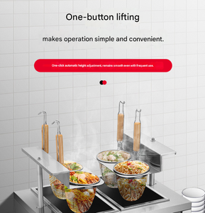 Olla Eléctrica Multifuncional Comercial de Acero Inoxidable para Fideos, <span class=keywords><strong>Wok</strong></span>, Cocedor de Pasta Eléctrico, Fácil de Limpiar - Product Image 5