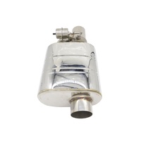 Valve d'échappement de voiture 2/2.36/2.5/2.75/3 pouces avec silencieux et double télécommande, pompe à air gauche et droite