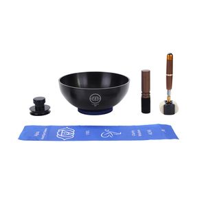 Campanas de pie Black Tuned Note A4 432HZ 7,8 pulgadas de terapia de frecuencia Schumann para baño de curación de sonido Ideal para meditación Yoga - Product Image 3