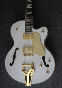 <span class=keywords><strong>Guitarra</strong></span> Eléctrica de Cuerpo Hueco de 6 Cuerdas, Color Blanco, Weifang Rebon/<span class=keywords><strong>Guitarra</strong></span> Eléctrica - Product Image 2