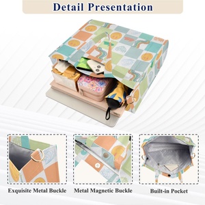 Bolsas de Mano Personalizadas de Pana con Cordón, Bolsas de Algodón con Cierre y Logotipo a Precio Económico - Product Image 5