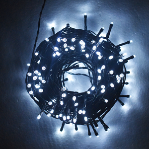 IP44 không thấm nước <span class=keywords><strong>LED</strong></span> năng lượng mặt trời chuỗi <span class=keywords><strong>Lights</strong></span> 8 mô hình chức năng lạnh trắng giáng sinh trang trí cho khu vườn nhỏ - Product Image 3