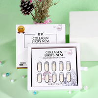 Comprimés de collagène personnalisés, extrait de nid d'oiseau, collagène et vitamine C, complément pour les cheveux, la peau et les ongles, multi-collagène