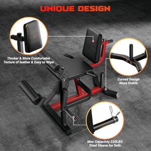 CZFIT Équipement de musculation professionnel à charge libre, Banc multifonction assis pour extensions et curls des jambes - Product Image 3