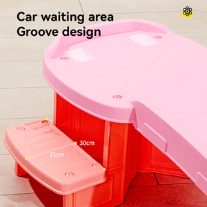 Hot Selling Children Kindergarten Plastic Ride on Toy <strong>Cars</strong> Kids Track Roller coaster Three-stage Scooter Plastic <strong>Car</strong> for Baby - Product Image 4