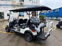 Fabricant chinois acceptant la personnalisation – Voiturette de golf électrique 6 places, mini-bus de tourisme avec sièges orientés vers l'avant et vers l'arrière