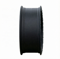 Nouvelles jantes forgées style Beadlock simulé, entièrement noires mates, 5x127 6x135 17/18/20 pouces, ET 20 mm, personnalisées pour camion tout-terrain